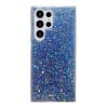 Противоударный чехол Glitter Sequins Epoxy для Samsung Galaxy S24 Ultra 5G - синий