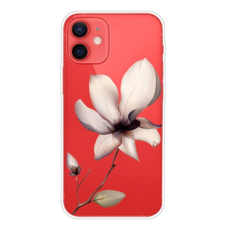 Чехол Painted Pattern для iPhone 14/13 - Lotus