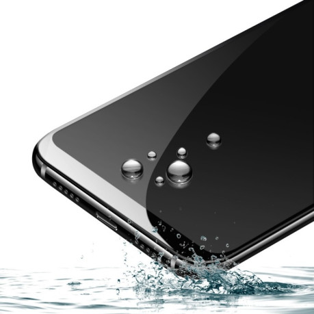Защитное стекло IMAK 9H Full Screen на Samsung Galaxy A71 - черное