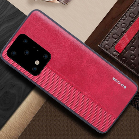 Чехол G-Case Earl Series для Samsung Galaxy S20 Ultra - красный
