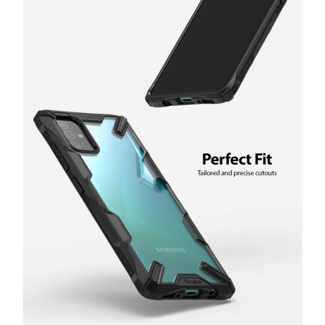Оригінальний чохол Ringke Fusion X Design durable Samsung Galaxy A71 black