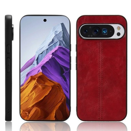 Ударозахисний чохол Sewing Cow Pattern для Google Pixel 9 Pro - червоний