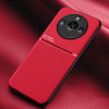 Протиударний чохол Tilt Strip Grain на Realme 11 Pro/11 Pro+ - червоний