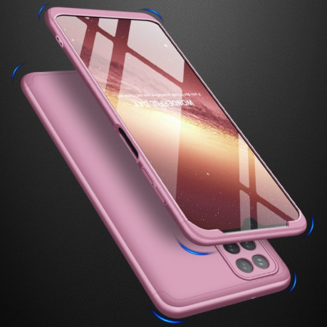 Протиударний чохол GKK Three Stage Splicing Samsung Galaxy A12/M12 - рожеве золото