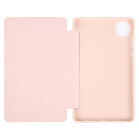 Чохол-книжка Demation Silicone Leather для Xiaomi Redmi Pad SE 8.7 - рожевий