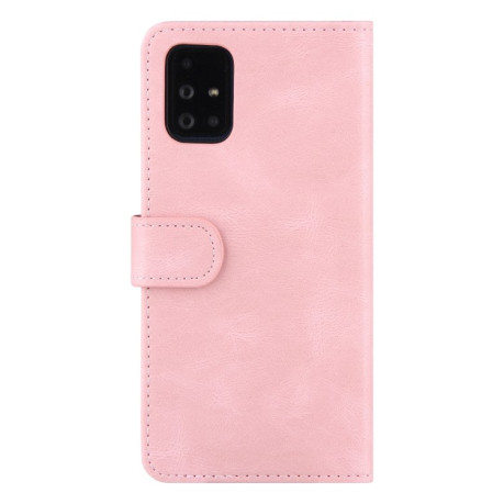 Чохол-книжка Reverse Buckle для Samsung Galaxy A03s – рожеве золото