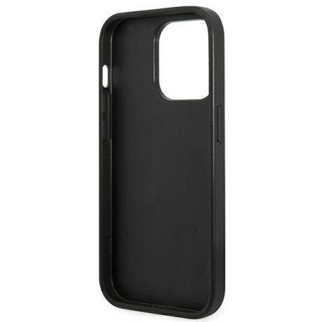 Оригінальний чохол Guess 4G Metal Gold Logo для iPhone 14 Pro Max - grey