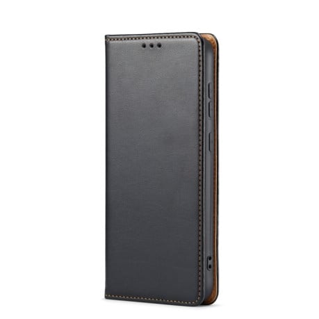 Шкіряний чохол-книжка Fierre Shann Genuine leather на Samsung Galaxy S23+Plus 5G - чорний