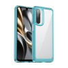 Противоударный чехол Colorful Acrylic Series для Samsung Galaxy A17 5G - синий