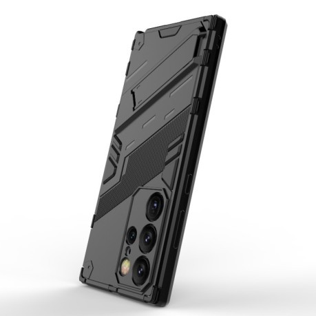 Противоударный чехол Punk Armor для Samsung Galaxy S24 Ultra 5G - черный