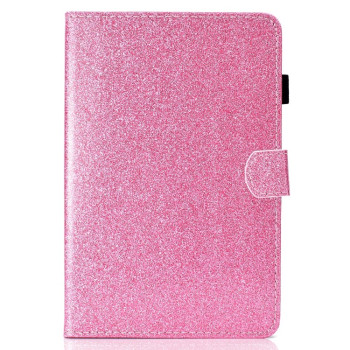 Чехол-книжка Varnish Glitter Powder на iPad Mini 1/2/3/4/5 - розовый