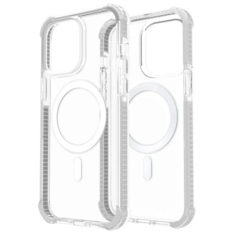 Противоударный чехол Acrylic Magsafe для iPhone 15 Pro - прозрачный
