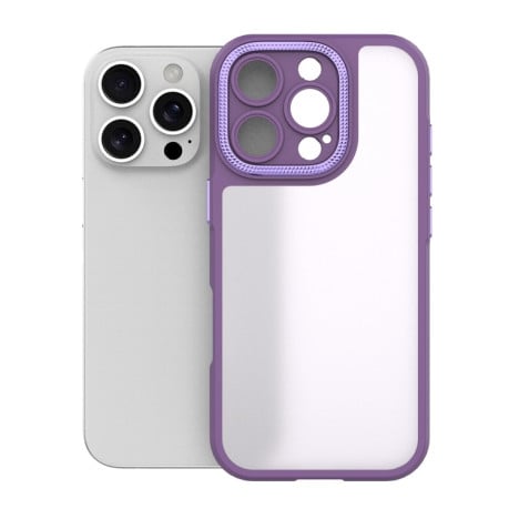 Чехол Bodyguard Micro Matte PC Hybrid TPU на iPhone 16 Pro - фиолетовый