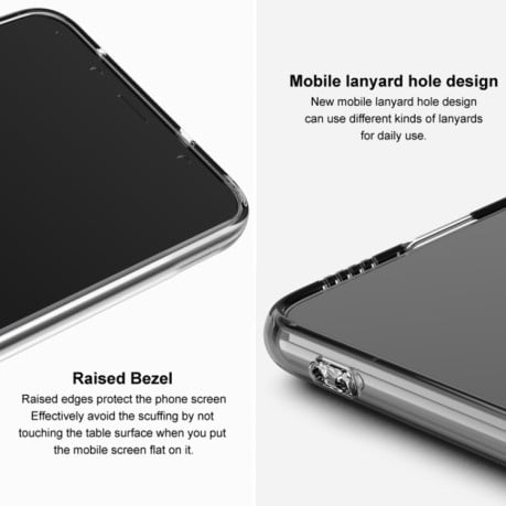 Противоударный чехол IMAK UX-5 Series на Xiaomi Redmi 12  - прозрачный
