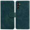 Чохол-книжка Skin Feel Pure Color для Samsung Galaxy A14 5G - зелений