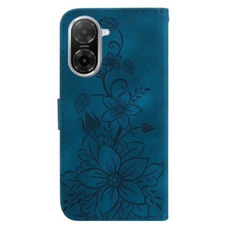 Чехол-книжка Lily Embossed Leather для Xiaomi Redmi A5 4G 173.3mm - синий