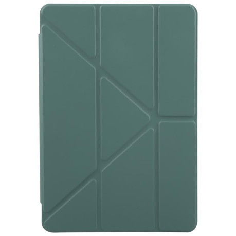 Чехол-книжка Clear Acrylic Demation Leather для Xiaomi Redmi Pad SE 11 2025 / Pad 2 - зелений