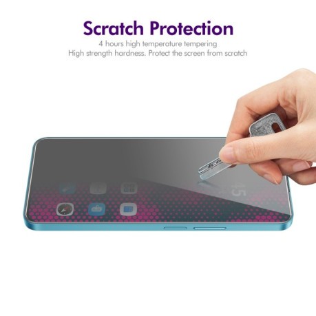 Комплект защитных стекл ENKAY 28 Degree Privacy Screen для Infinix Note 40 - черное