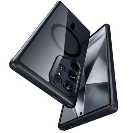 Оригінальний чохол ESR Classic Hybrid Case HaloLock (MagSafe) на Samsung Galaxy S24 Ultra - прозоро-чорний