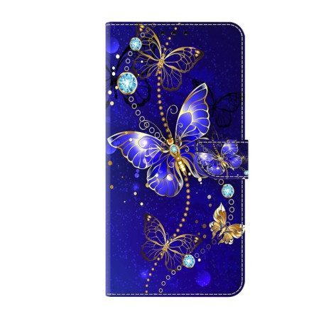 Чохол-книжка Crystal 3D Shockproof Protective Leather для iPhone 15 Pro - Butterfly