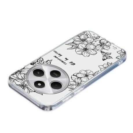 Чохол Colorful Painting Pattern TPU для Xiaomi Redmi 14C 4G/Poco C75/Redmi A4 5G - Flower