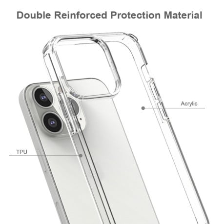 Акриловый противоударный чехол HMC для iPhone 13 Pro - зеленый