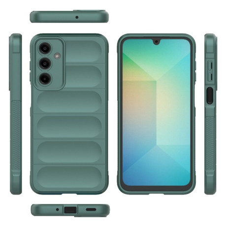 Силіконовий чохол Magic Flannel для Samsung Galaxy A16 5G - зелений