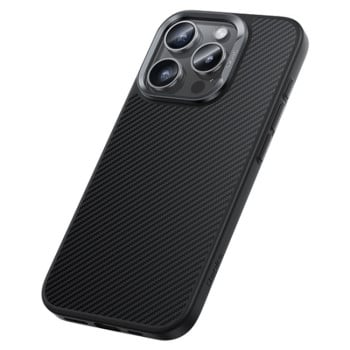 Протиударний кевларовий чохол Benks Kevlar з MagSafe для iPhone 16 Pro Max - чорний