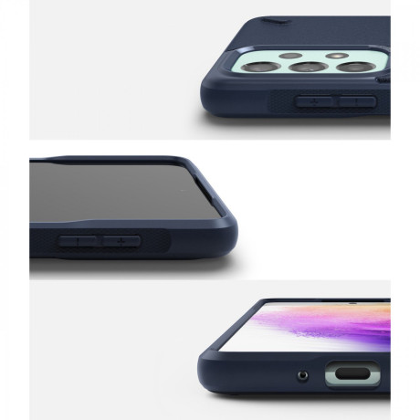Оригинальный чехол Ringke Onyx Durable на Samsung Galaxy A73 - navy blue