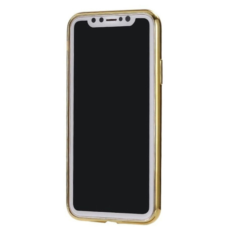 Ультратонкий чехол Electroplating Protective Case на iPhone XS Max золотой