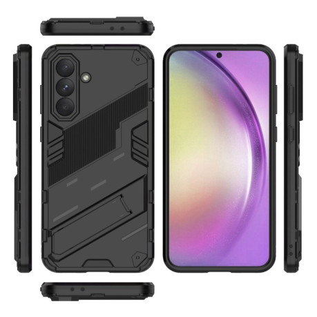 Противоударный чехол Punk Armor для Samsung Galaxy A56 5G - черный