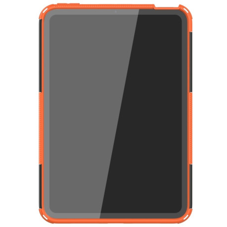Противоударный чехол Tire Texture для iPad mini 6 - оранжевый