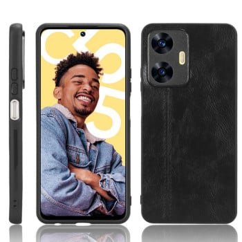 Ударозащитный чехол Sewing Cow Pattern для Realme C55 - черный