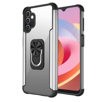 Противоударный чехол R-JUST with Ring Holder на Samsung Galaxy A32 5G- серебристый