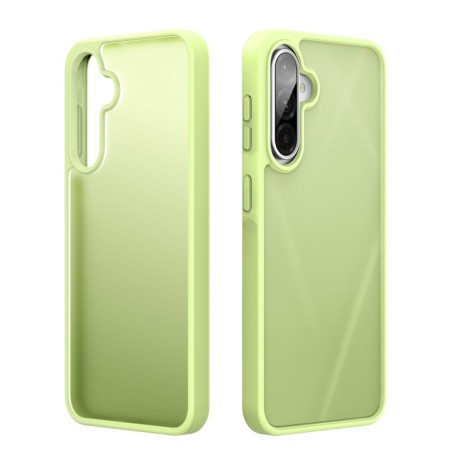 Чехол DUX DUCIS Yind Series TPU Hybrid PC на Samsung Galaxy A36 5G / A56 5G - зеленый