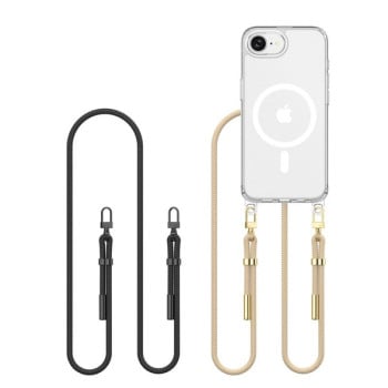 Чехол Tech-Protect FlexAir Chain MagSafe для iPhone 16e - Black/Beige