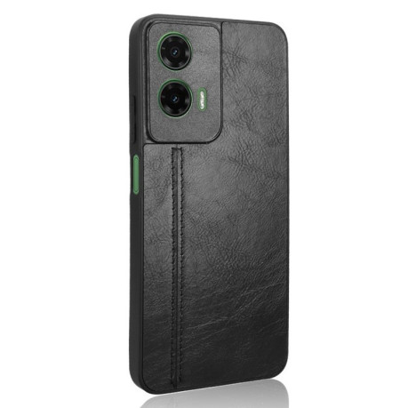 Ударозащитный чехол Sewing Cow Pattern для Motorola Moto G35 5G - черный