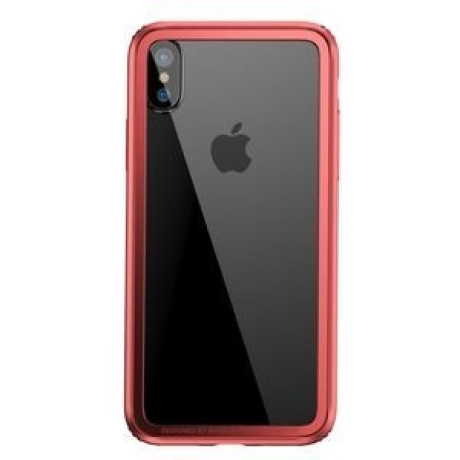 Бампер Baseus на iPhone X/Xs красный