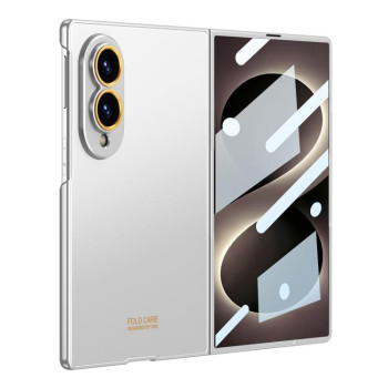 Чохол Gkk з шовковистим покриттям на Samsung Galaxy Fold8 5G — сріблястий