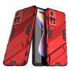 Противоударный чехол Punk Armor для Xiaomi Redmi Note 11 Pro 5G (China)/11 Pro+ - красный