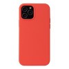 Силиконовый чехол Solid Color Liquid на iPhone 13 mini - коралловый