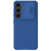 Противоударный чехол NILLKIN Black Mirror Series на Samsung Galaxy S24 5G - синий