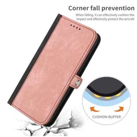 Противоударный чехол Combination для OnePlus 13T - розовый