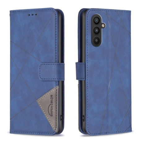 Чехол-книжка Rhombus Texture для Samsung Galaxy A25 5G - синий