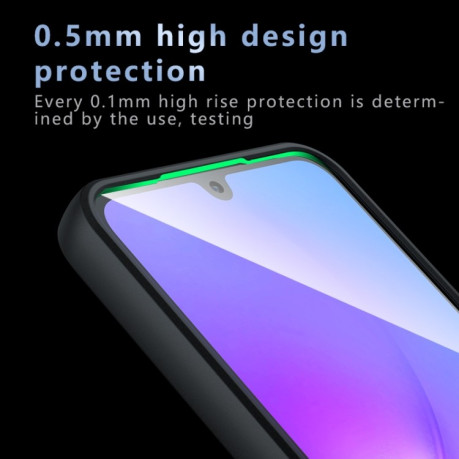 Противоударный чехол Armor MagSafe Precise Hole PC Hybrid TPU для Samsung Galaxy A56 5G - черный