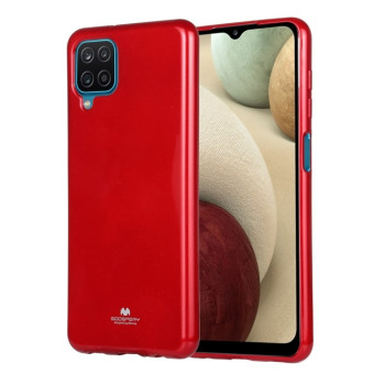 Чехол MERCURY GOOSPERY JELLY на Samsung Galaxy A12/M12 - красный