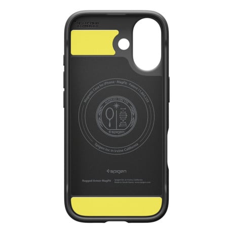Оригинальный чехол Spigen Rugged Armor Mag с MagSafe на iPhone 17 - Matte Black