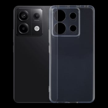 Ультратонкий силиконовый чехол 0.75mm на Xiaomi Redmi Note 13 Pro 5G/Poco X6 5G