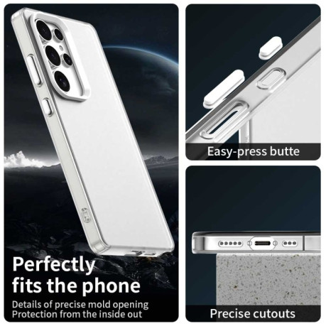 Противоударный чехол Candy Series для Samsung Galaxy S25 Ultra 5G - белый