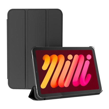 Чохол-книга Matte Translucent для iPad mini 6 - чорний
